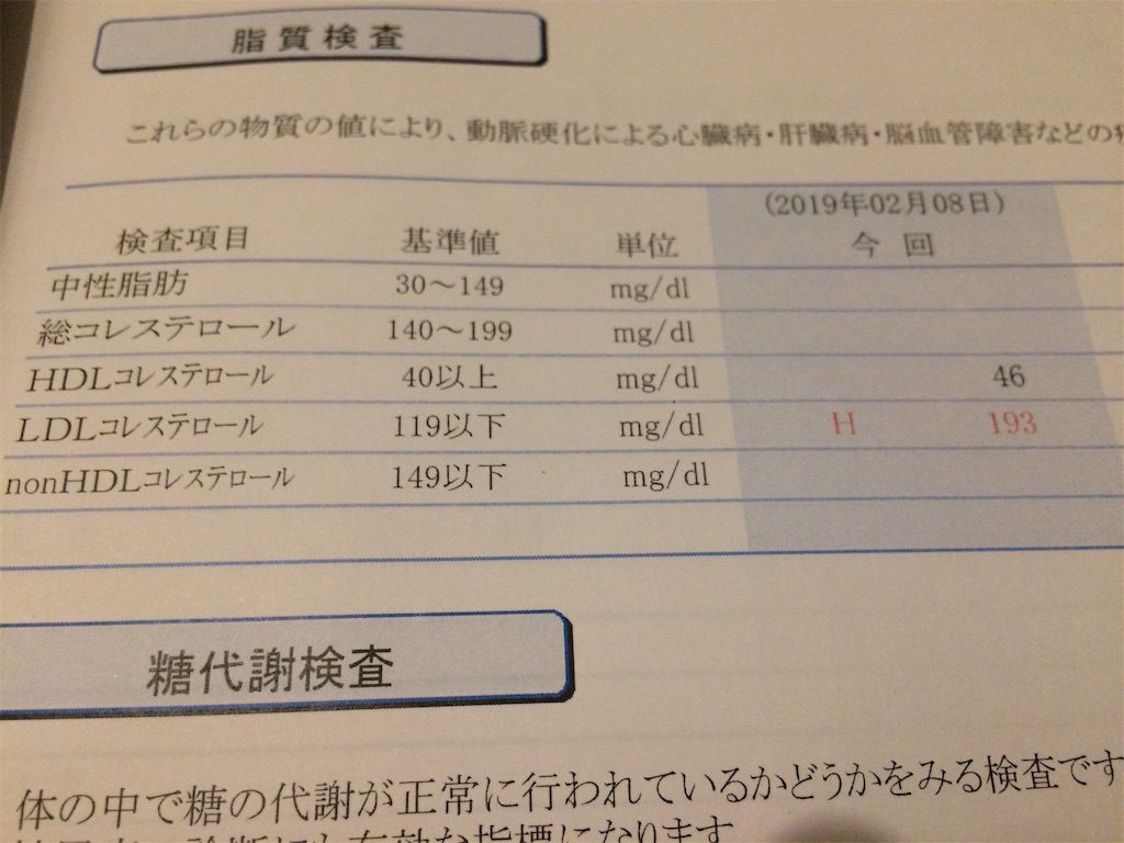 値 基準 ldl コレステロール